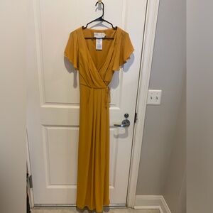 Size 4 David’s Bridal wrap around bridesmaid dress